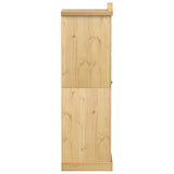 Wardrobe Corona 55x52x170 cm Solid Wood Pine 4002764