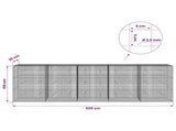 Gabion with 3.5 mm Wire and 5x5 cm Mesh 500x30x150 cm 3462268