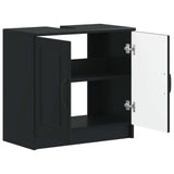 Bathroom Sink Cabinet UTRECHT Black 59.5 x 31.5x 59 cm 897666