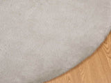 Anti-Slip Faux Rabbit Fur Rug OLITE Beige 160 cm Polyester 42021648