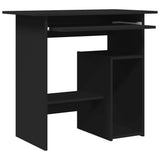 Desk Black 80x45x74 cm Engineered Wood 801365