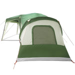 ZNTS Family Tent with Porch Dome 9-Person Green Waterproof 4009584