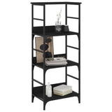 Bookshelf Black 50x33x117.5 cm Engineered Wood 835269