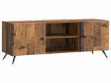 TV Cabinet Old Wood 102 x 34.5 x 50 cm Engineered Wood 895623
