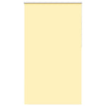 ZNTS Roller Blind Blackout Yellow 125x230 cm Fabric Width 121.6 cm Polyester 4012121