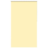 ZNTS Roller Blind Blackout Yellow 125x230 cm Fabric Width 121.6 cm Polyester 4012121