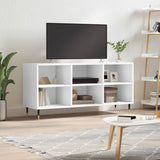 TV Cabinet White 103.5x30x50 cm Engineered Wood 826980