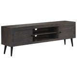 TV Cabinet Solid Mango Wood 140x30x45 cm 245910