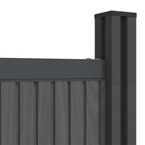 Fence Panel WPC Grey 180x186 cm 4003979