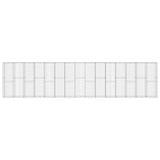 Gabion Wall with Covers Galvanised Steel 900x50x200 cm 144916