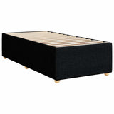 Bed Frame without Mattress Black Single Fabric 3285073