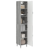 Cabinet Set 2 pcs Grey Sonoma 33 x 34.5 x 89.5 cm 3416634