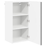 Wall Cabinet LUCCA Black 40 x 31 x 80 cm Engineered Wood 885026