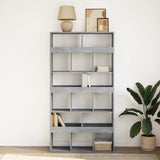 Bookcase Concrete Grey 100x33x187.5 cm Engineered Wood 3309378