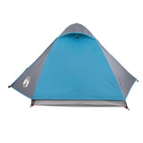 ZNTS Camping Tent Dome 2-Person Blue Waterproof 94324