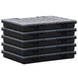 Assortment Boxes 10 pcs 40x30x5 cm Polypropylene 3106445