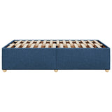Bed Frame without Mattress Blue 120x190 cm Small Double Fabric 3284721