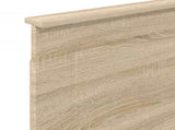 Headboard Sonoma Oak 100 cm Engineered Wood 887706