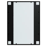 ZNTS Wall Mirrors 3 pcs Black 80x60 cm Metal 3189033