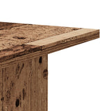 ZNTS Plant Stands 2 pcs Old Wood 30x30x60 cm Engineered Wood 3307862