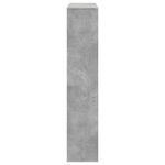 Book Cabinet Concrete Grey 102x29x143 cm Engineered Wood 3310301