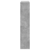 Book Cabinet Concrete Grey 102x29x143 cm Engineered Wood 3310301