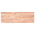 Table Top Light Brown 180x60x cm Treated Solid Wood Oak 3156394