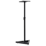 Studio Monitor Speaker Stands 2 pcs Black Steel 70083