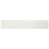 Garden Cover Profile 10 pcs 100 x 20 x 15 cm Steel White 8012979