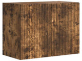 TV Wall Cabinet Set Wall-mounted 6 pcs Smoked Oak 3408948