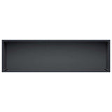 Garden Planter Anthracite 100 x 30 x 30 cm Cold-rolled Steel 8005222
