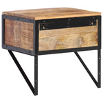 ZNTS Bedside Cabinet 40x35x40 cm Solid Wood Mango 358916
