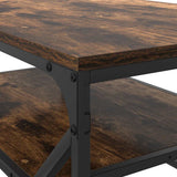 Coffee Table Smoked Oak 90 x 50 x 40 cm 868233