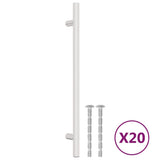 Cabinet Handles 20 pcs Silver 192 mm Stainless Steel 3203591