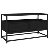 TV Cabinet Black 80x35x45 cm Engineered Wood 826310