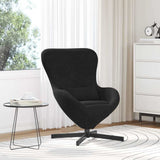 Egg Chair Black 63 x 73 x 90 cm Velvet 42002762