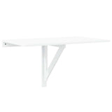 Folding Wall Table White 100x60 cm 243054