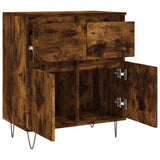 Sideboard Smoked Oak 60x35x70 cm Engineered Wood 831121