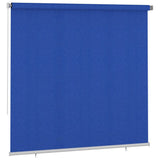 Outdoor Roller Blind 245 cm Blue HDPE 312857