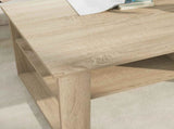 Coffee Table Sonoma Oak 96 x 54 x 44 cm Engineered Wood 8000150