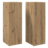 ZNTS TV Cabinets 2 pcs Artisan Oak 30.5x30x90 cm Engineered Wood 856397