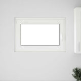 Basement Window "RISOR" 90x50 cm Tilt&Turn DIN Left White 4108315