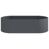 Raised Garden Bed Anthracite 140 x 40x 40 cm Steel 8011714