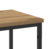 Console Table Artisian Oak 200 x 30 x 75 cm Engineered Wood 863446