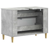 Bathroom Sink Cabinet ARNHEM Concrete Grey 82 x 41x 59 cm 896578