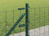 Welded Wire Fence with Concrete Base 25 x 0.4 m 3350856