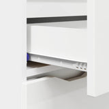 Sideboard with Drawer White 100 x 30 x 65.6 Engineered Wood 888787