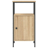 Bedside Cabinet Sonoma Oak 41x31x80 cm Engineered Wood 825925