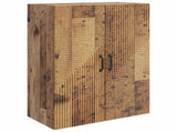 Wall-Mounted Cabinet Old Wood 66 x 34.5 x 90 cm Engineered Wood 898573