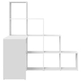 Corner Desk White 101.5 x 149.5 x 149.5 cm Engineered Wood 3337241
